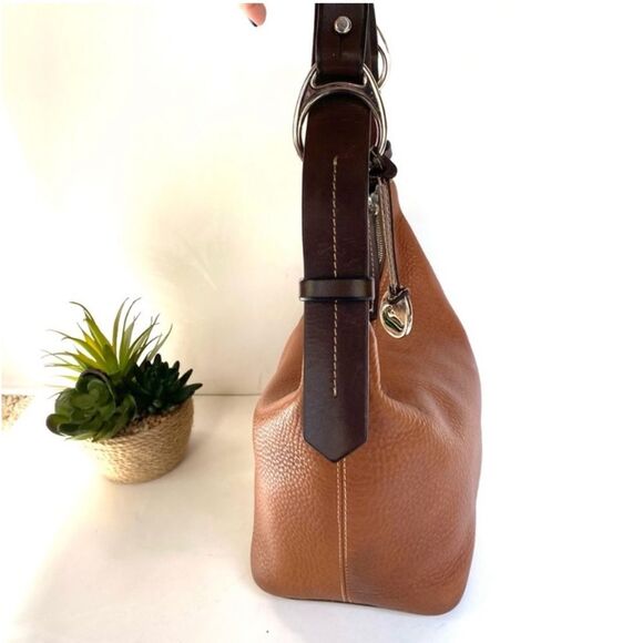 Dooney & Bourke Vintage Pebbled Leather Bag - Picture 10 of 14